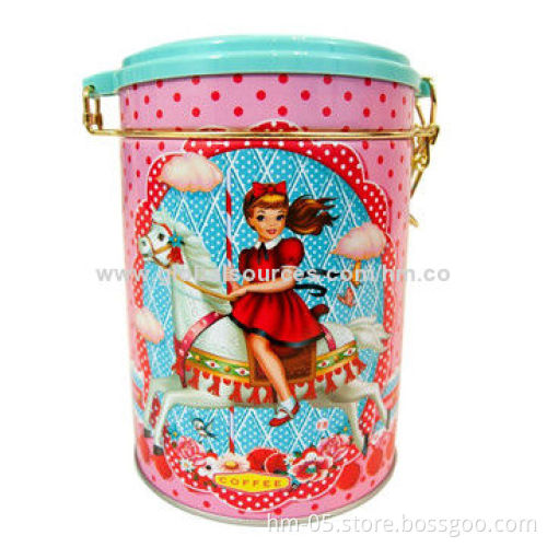 Food Sealed Tin Containers, Made of First Class Tinplate, Customized Packing Ways Accepted